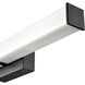 Tron LED 24 inch Matte Black Vanity Light Bar Wall Light